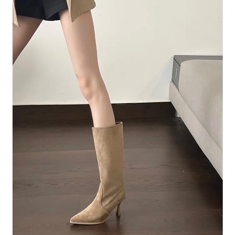 Cow Suede Mid-calf Modern Boot - огляд і ціна Sewing Nylon