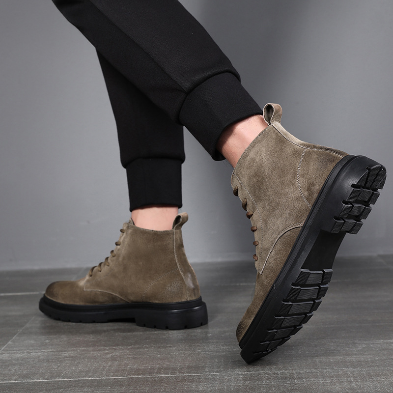 Men's boots autumn and winter  - огляд і ціна Sewing Nylon
