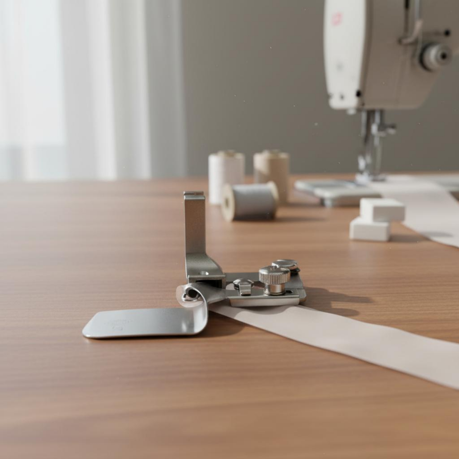Curved Hem Presser Foot Long-L - огляд і ціна Sewing Hemming