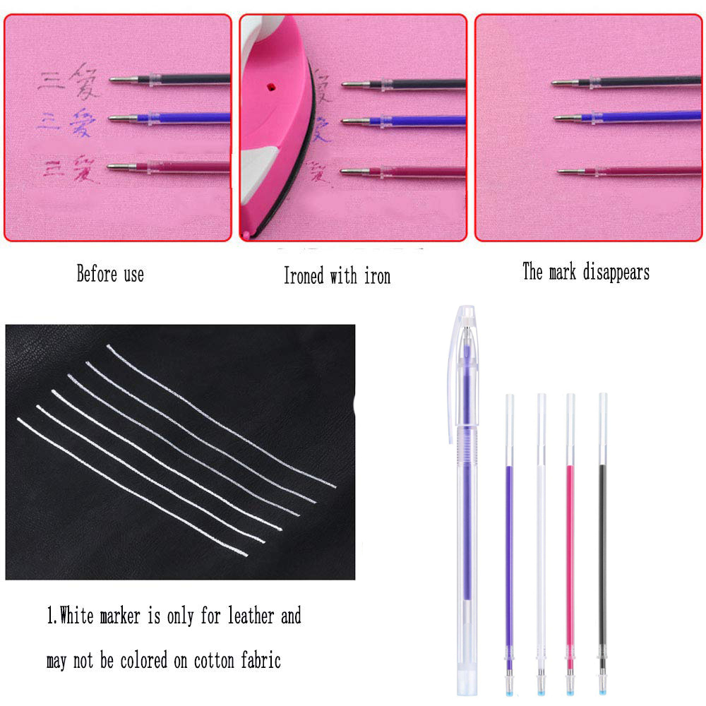 100Pcs Heat Erasable Pens Refi - огляд і ціна Fabric Marking Pen