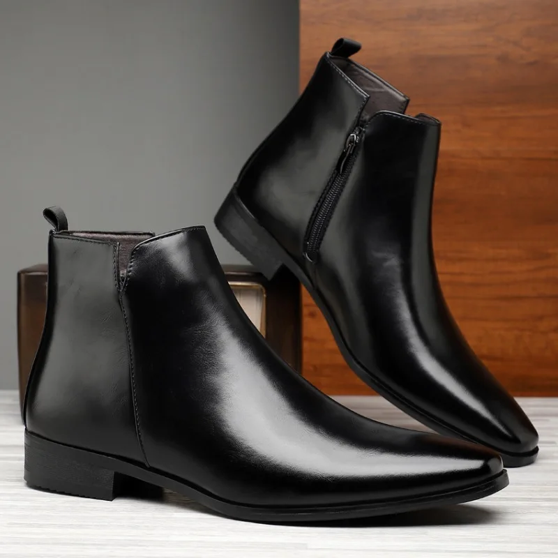 New Men's Boots Classics Chels - огляд і ціна Sewing Nylon