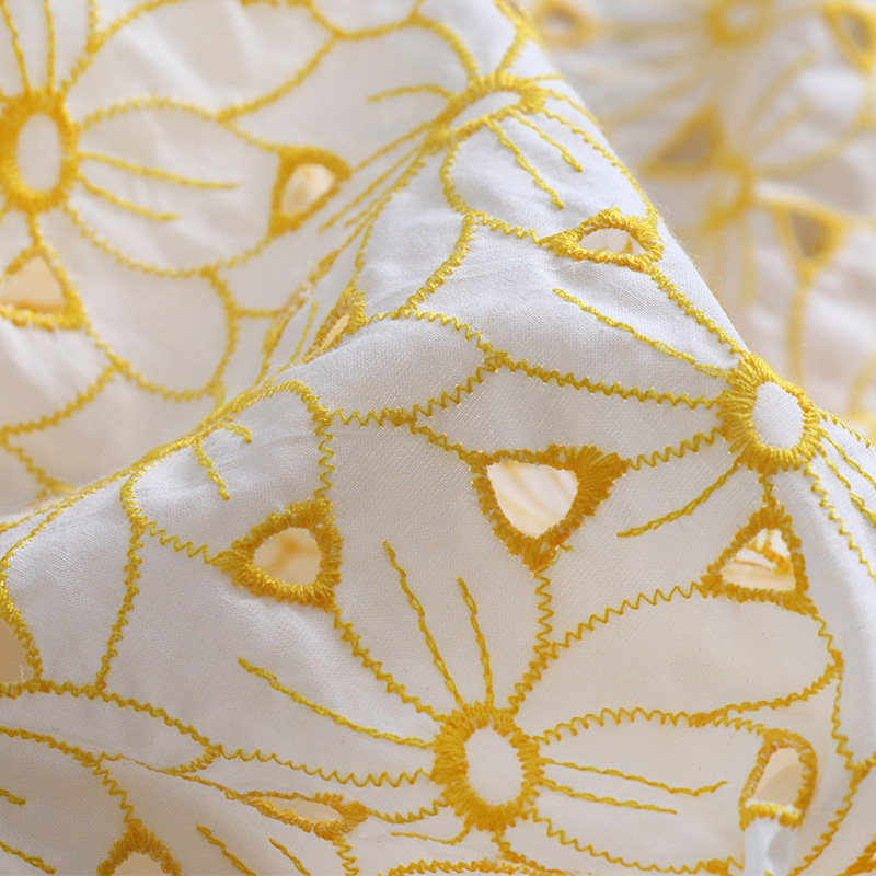 100% Cotton Embroidered Eyelet - огляд і ціна Sewing Eyelet Fabric