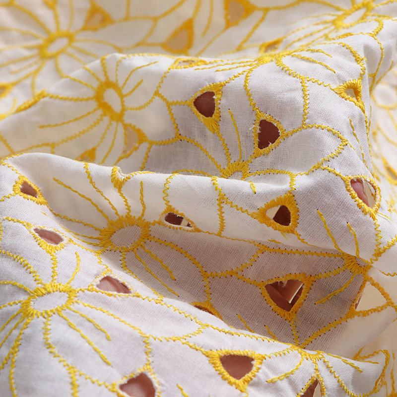 100% Cotton Embroidered Eyelet - огляд і ціна Sewing Eyelet Fabric