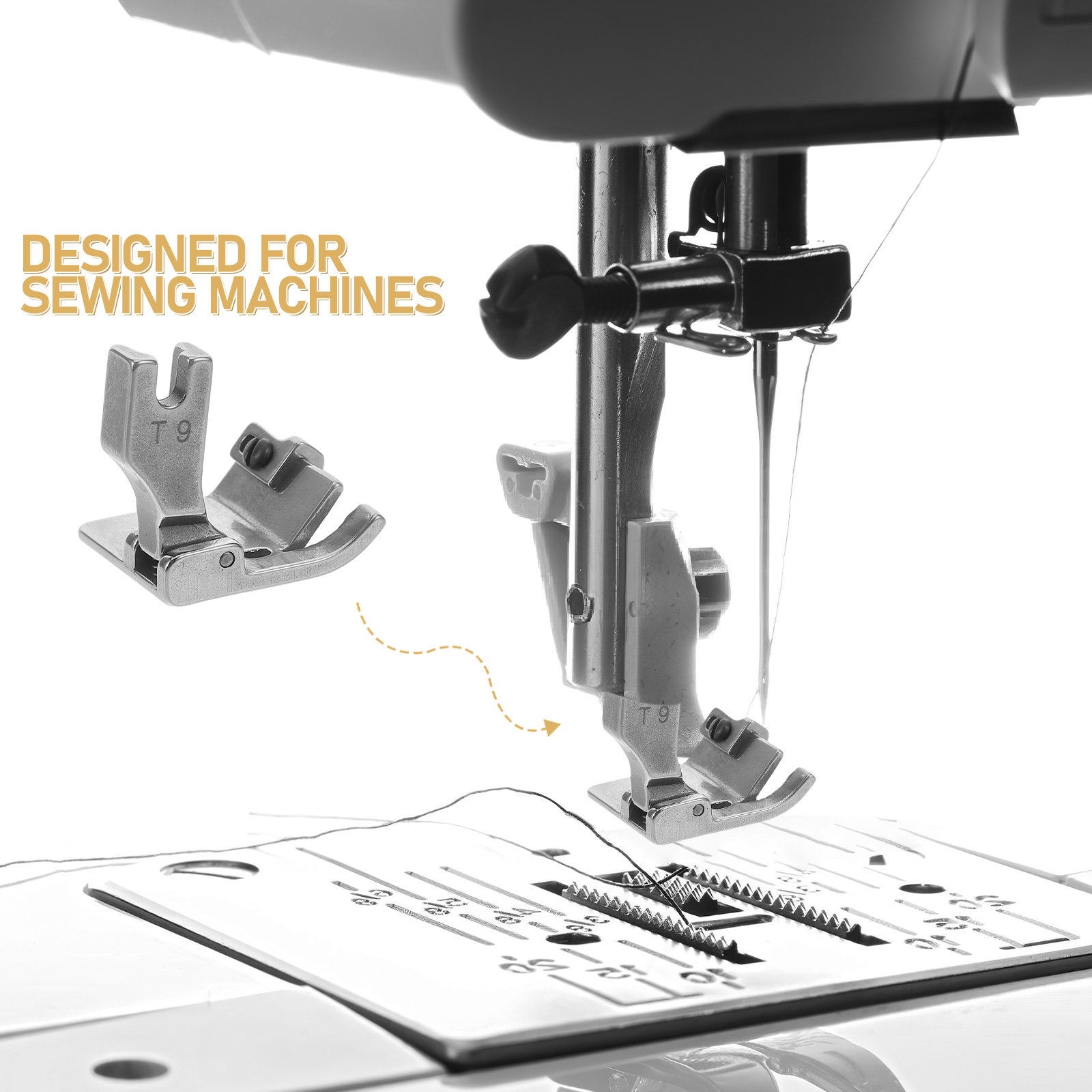 Universal Presser -in-1 Adjust - огляд і ціна Sewing Hemming