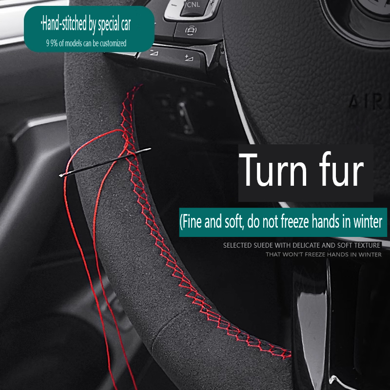 Hand Sewing Suede Car Steering - огляд і ціна Sewing Gt