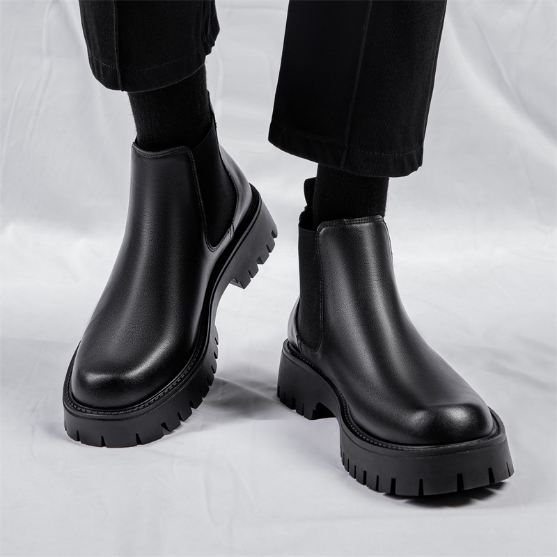 Men's winter English style Che - огляд і ціна Sewing Nylon