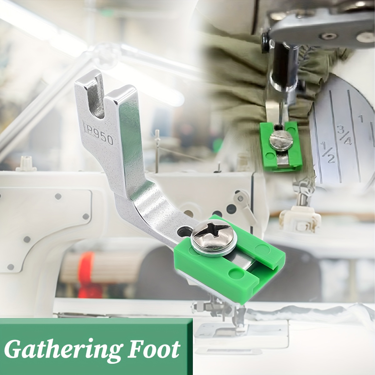 P950 Adjustable Ruffling Press - огляд і ціна Textile Sewing Machines