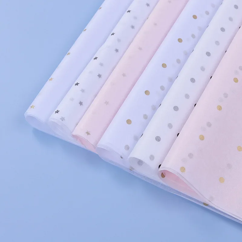 10 Sheets/lot 50*70 Cm Gift Wr - огляд і ціна Pattern Tissue Paper