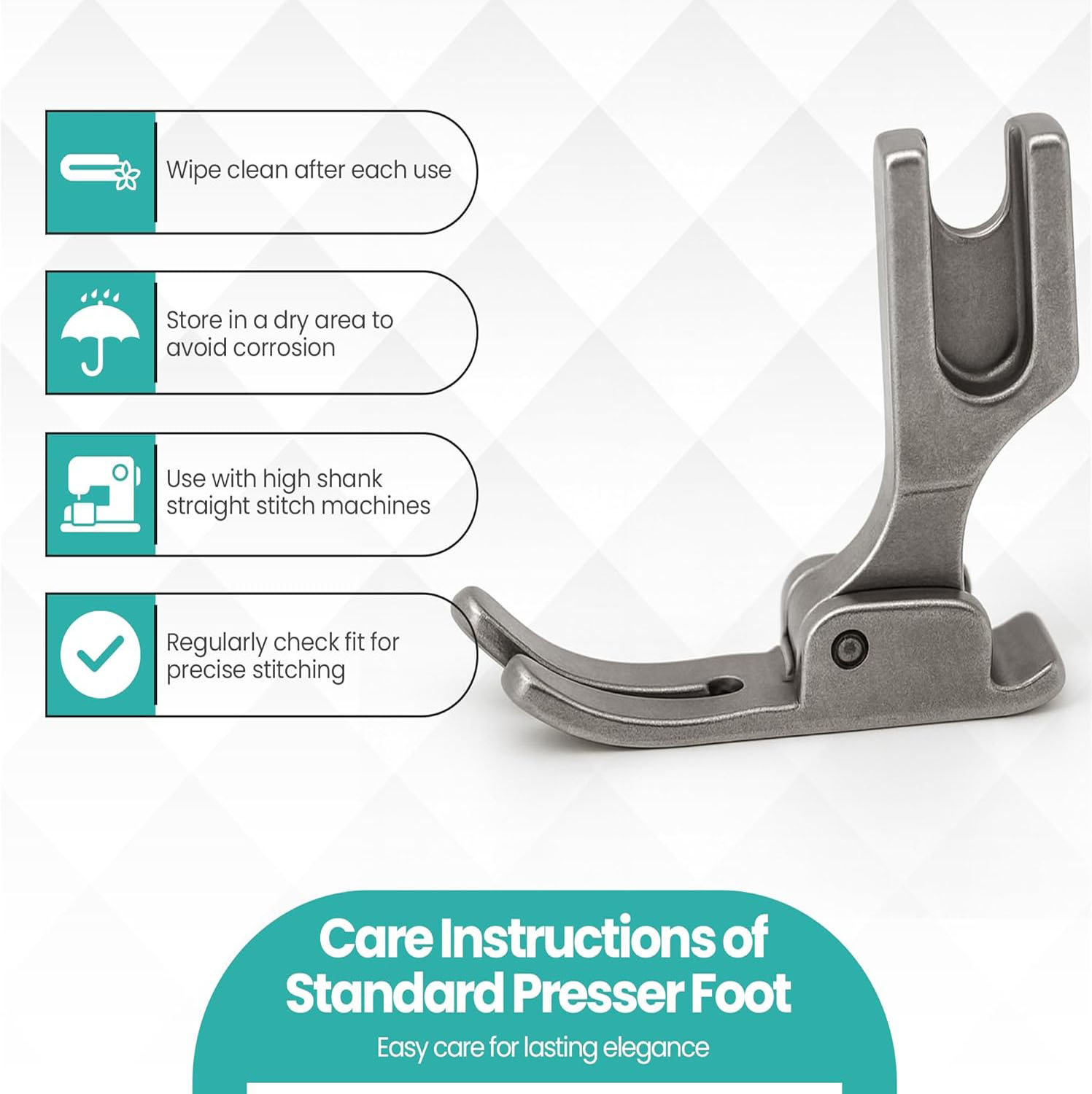 P351 Standard Presser Foot for - огляд і ціна Textile Sewing Machines